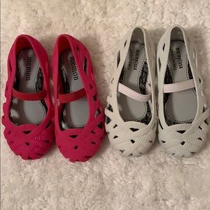 NEW Lot of 2 Mini Melissa REMAKES size 7